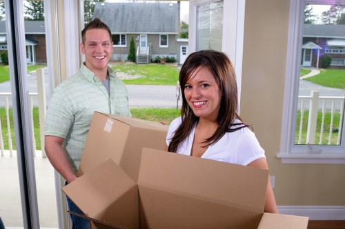 Business delivery and office relocation van service in Chiswick