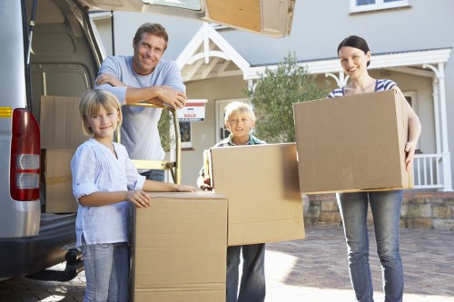 Modern self storage unit security features in Chiswick
