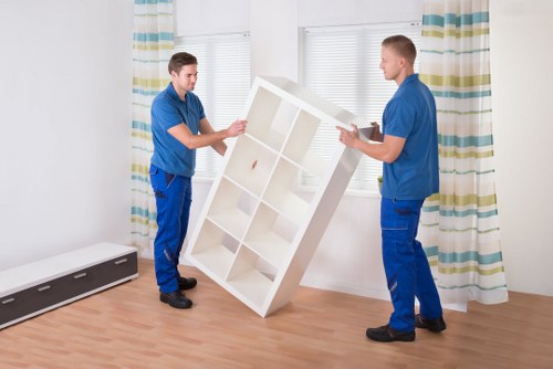 Business stock and equipment in secure Chiswick storage