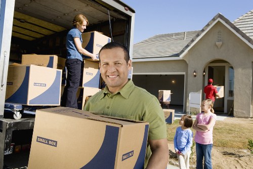 Household items packed for self storage in Chiswick